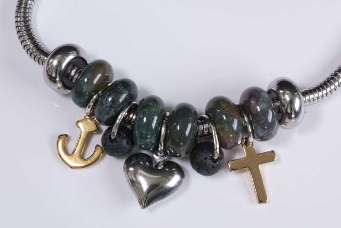 Armband heilagi (Achat)